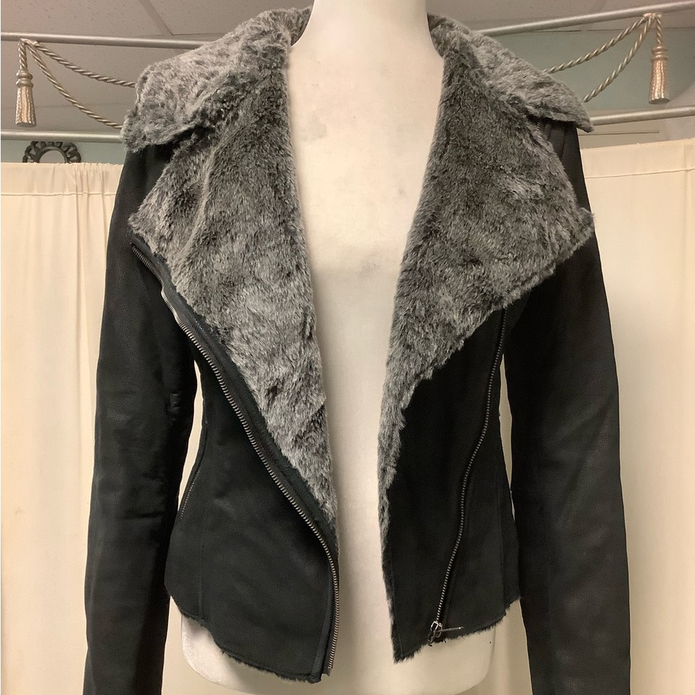 My Tribe shearling cropped jacket - Picture 2 of 13